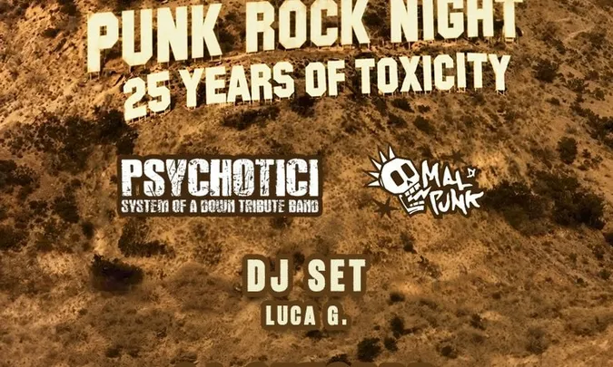 PUNK ROCK NIGHT - 25 YEARS OF TOXICITY