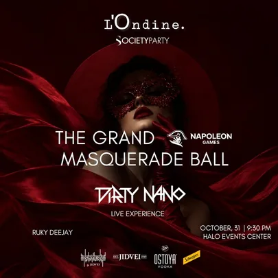 THE GRAND MASQUERADE BALL x DIRTY NANO Live Experience