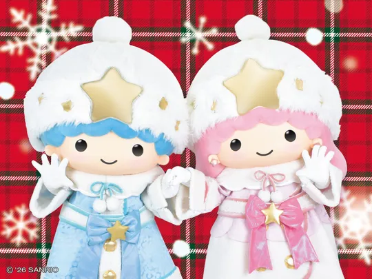 2026/11【リトルツインスターズ】MERRY WHITE CHRISTMAS スペシャルグリーティング