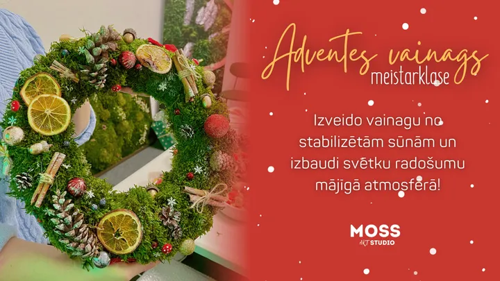 Creative Workshop: “Christmas Wreath”