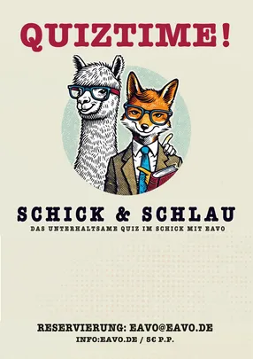 Schick & Schlau! - Das unterhaltsame Quiz mit Eavo im Schick