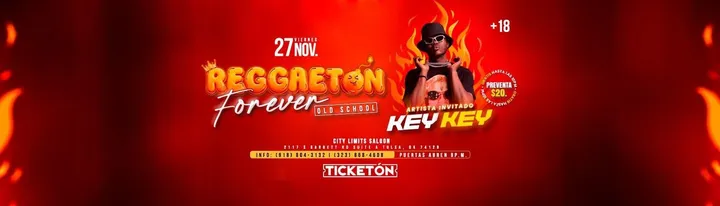 Reggaeton Forever Old school con Key Key en  Tulsa