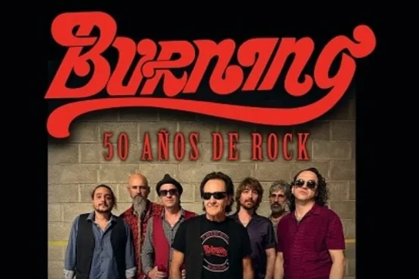 BURNING, 50 años de Rock
