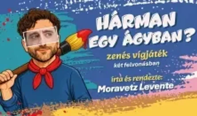 Hárman egy ágyban