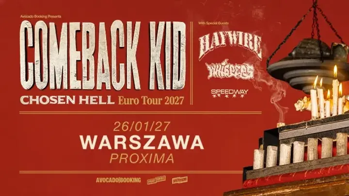 COMEBACK KID - CHOSEN HELL EURO TOUR 2027