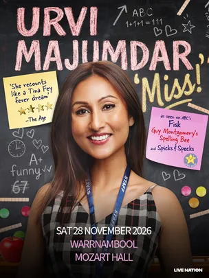 Urvi Majumdar - MISS! - Warrnambool