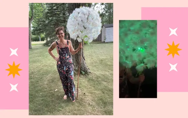 Giant Dandelion Prop Making Workshop with Tinker