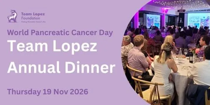Team Lopez Dinner for World Pancreatic Cancer Day