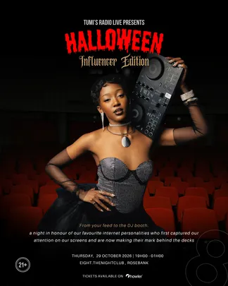 Tumi's Radio Live III: Halloween Influencer Edition