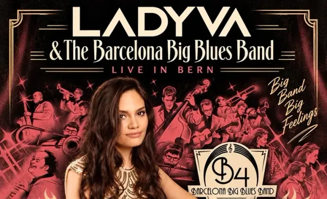 Ladyva & The Barcelona Big Blues Band – Live in Bern