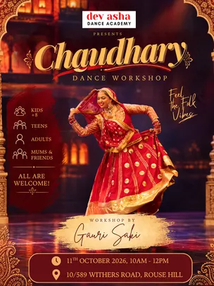 Chaudhary Dance Workshop (SOLD OUT)