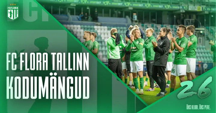 FC Flora Tallinn vs Tartu JK Tammeka / FC Flora Tallinn kodumängud 2026
