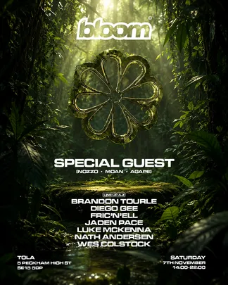 Bloom Sound presents: Special Guests TBA
