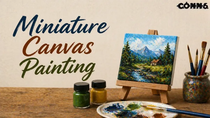Mini Canvas Painting