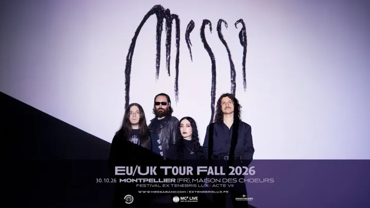 EX TENEBRIS LUX 2026 : MESSA + THE NIGHT ETERNAL + NERO KANE