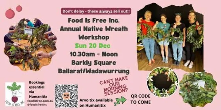 Native Wreath Making Workshop Dec 2026 - morning session
