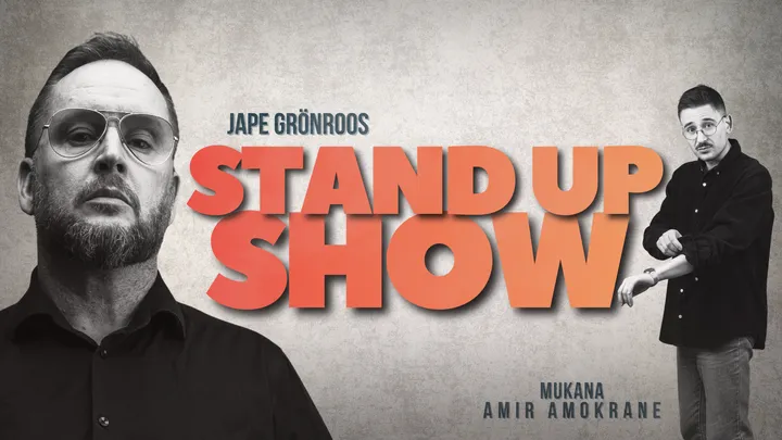 12.12. klo 17 JAPE GRÖNROOS STAND UP SHOW,  Dinner