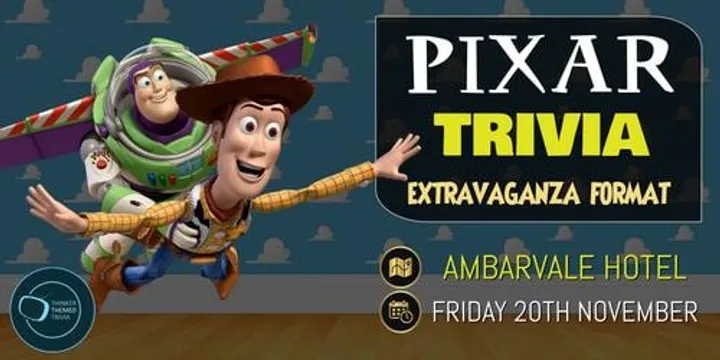 Pixar Trivia 2026 (Extravaganza) - Ambarvale Hotel