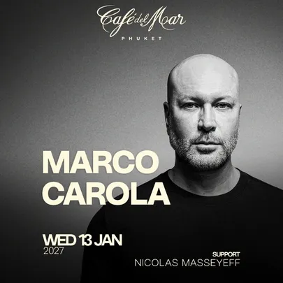 MARCO CAROLA @Café del Mar Phuket | 13.01.27