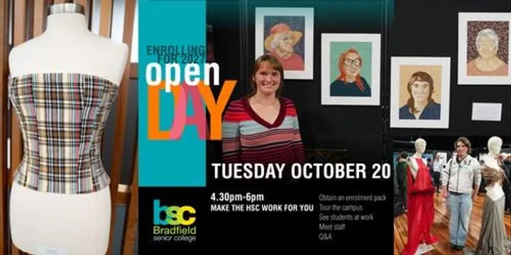 Open Day & Onsite Tour - Tuesday 20 October, 4.30pm - Enrol for 2027