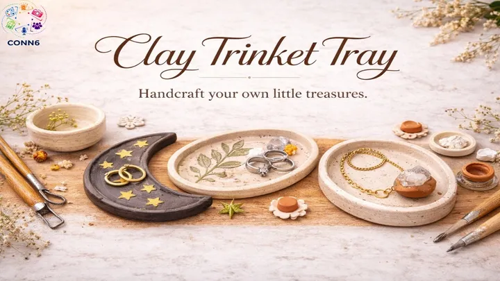 Clay Trinket Tray Crafting