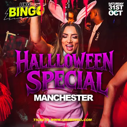 UKG BINGO Sat 31st October Manchester Halloween special