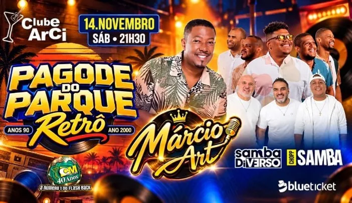 Pagode do Parque Retrô c/ Márcio Art.