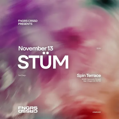 FNGRS CRSSD presents ST&Uuml;M at Spin Terrace