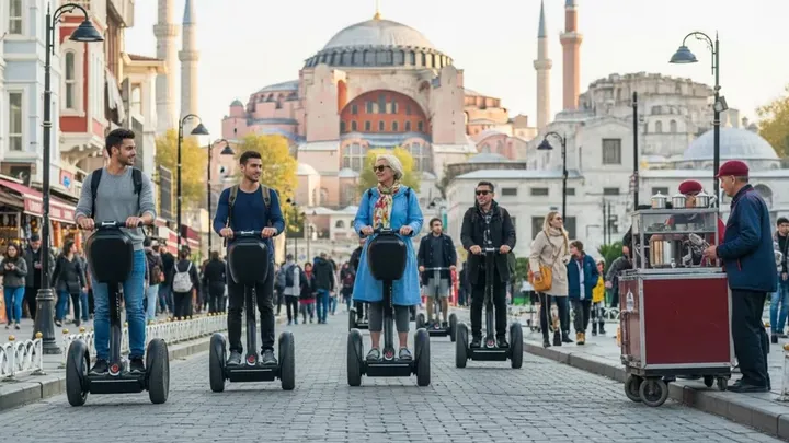 Eski İstanbul Sabah Segway Şehir Turu