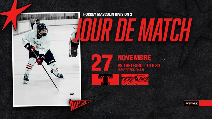 MATCH HOCKEY MASCULIN - LIMOILOU CONTRE THETFORD