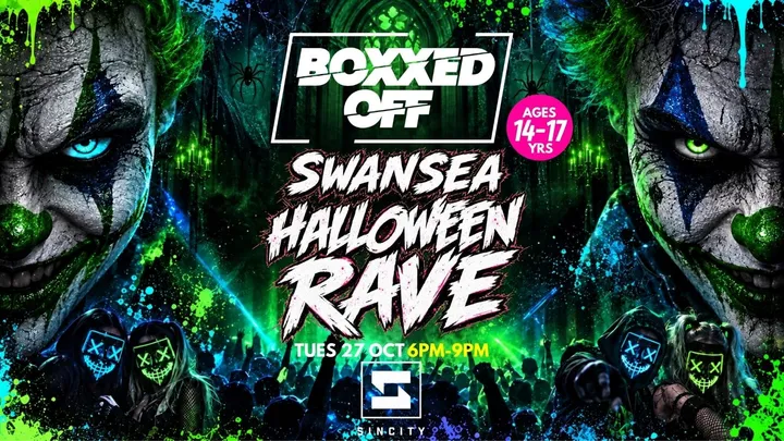 BOXXED OFF SWANSEA HALLOWEEN RAVE 👻🎃💀
