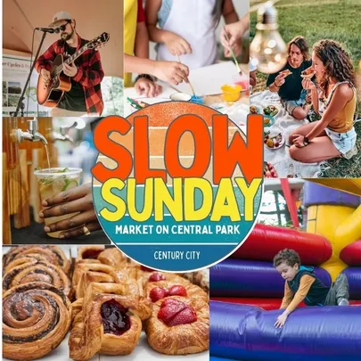 Slow Sunday Market at Central Park
