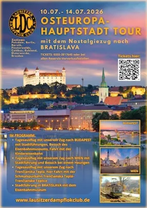 Mehrtagesfahrt – „Osteuropa-Hauptstadt-Tour“