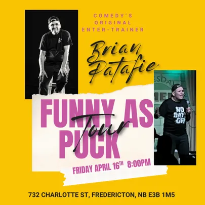 Comedian Brian Patafie's Funny as Puck Tour