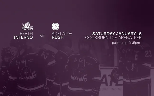 GAME SEVEN: Perth Inferno VS Adelaide Rush (Saturday)