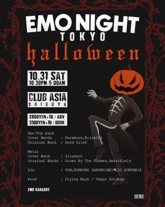 EMO NIGHT HALLOWEEN