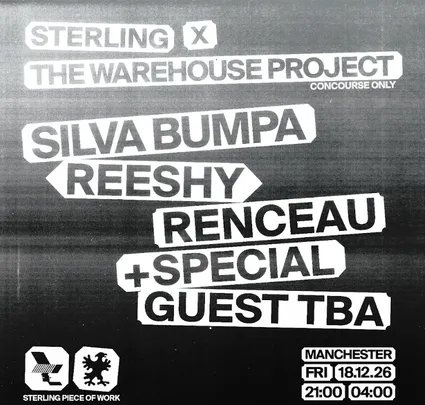 WHP presents: Silva Bumpa - Sterling [Concourse Only]