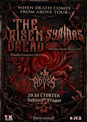 When Death Comes From Above Tour 2026 | Praha