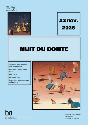 Nuit du conte 2026