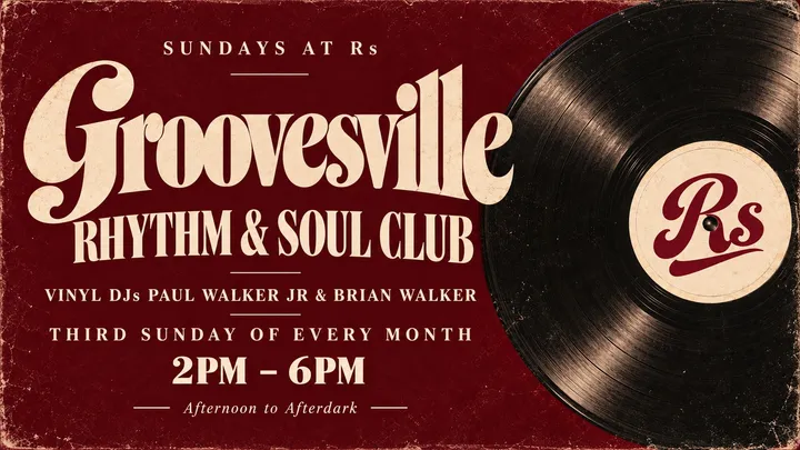 GROOVESVILLE RHYTHM & SOUL CLUB LIVE AT Rs