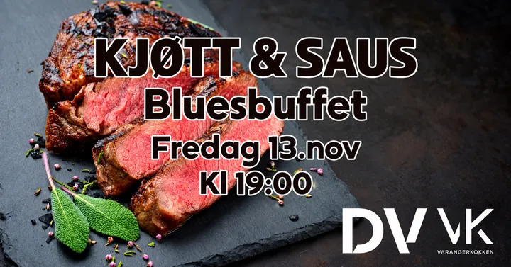 Bluesbuffet Kjøtt og Saus  Fredag 13.Nov 2026
