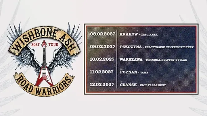 Wishbone Ash - Road Warriors 2027 Tour