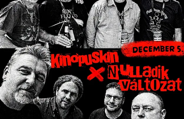 KINOPUSKIN és NULLADIK VÁLTOZAT a GÖDÖR Klubban