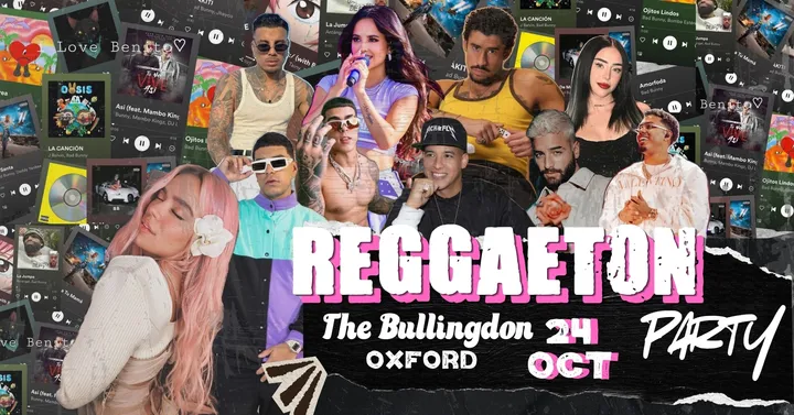Reggaeton Party (Oxford) October 2026