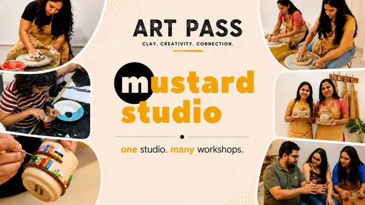 Art Pass by mustard studio | Wheel Pottery, Clay, Painting and more
