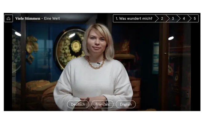 Videotour «Viele Stimmen – Eine Welt»