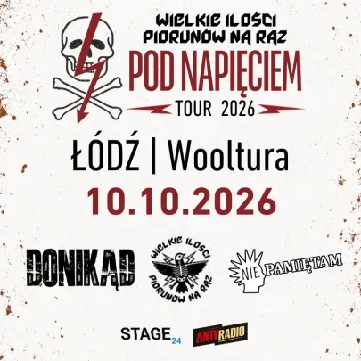 Wielkie Ilości Piorunów na Raz + Donikąd + Nie Pamiętam | Łódź | 10.10