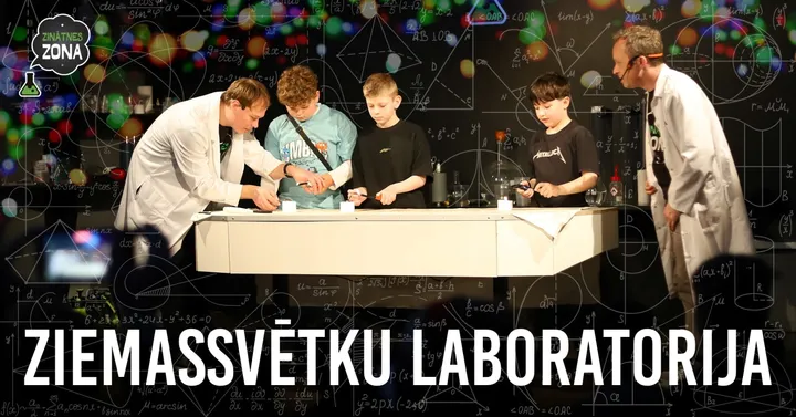 Zinātnes teātris Ziemassvētku laboratorija latviešu valodā