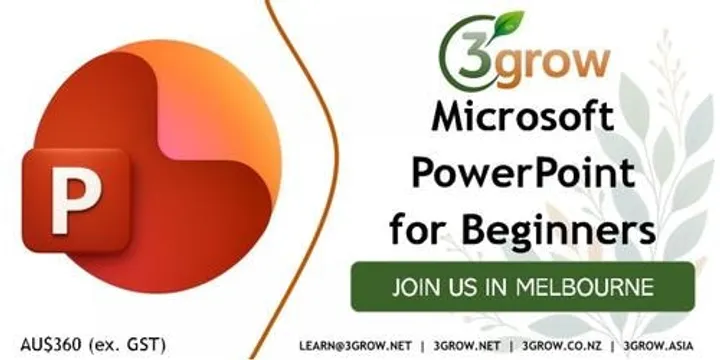 Microsoft PowerPoint for Beginners, 1-Day Training Course in Melbourne