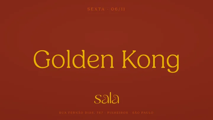 Sala recebe Golden Kong